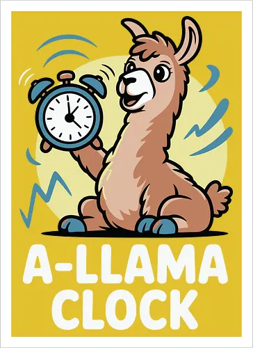 A-llama Clock