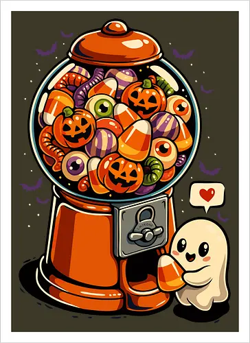 Gumball Halloween Süßigkeiten
