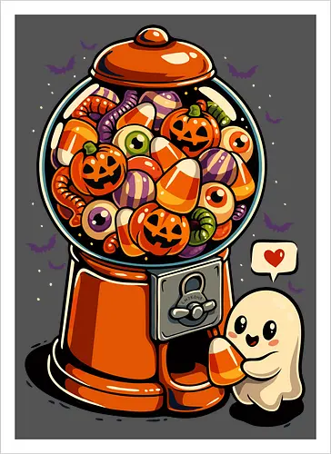 Gumball Halloween Süßigkeiten