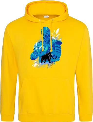 freezing age - mortalkombat, ice, freeze, subzero, scorpion, reptile, fighter, 80s, game, versus, arcade - Standard Hoodie