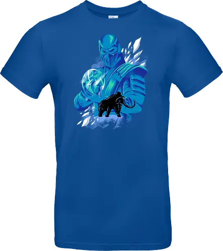 freezing age - mortalkombat, ice, freeze, subzero, scorpion, reptile, fighter, 80s, game, versus, arcade - Standard T-Shirt