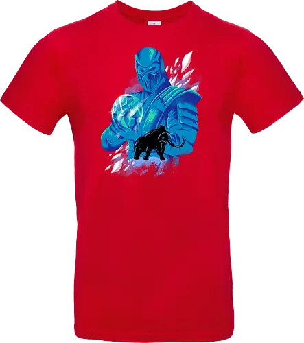 freezing age - mortalkombat, ice, freeze, subzero, scorpion, reptile, fighter, 80s, game, versus, arcade - Standard T-Shirt