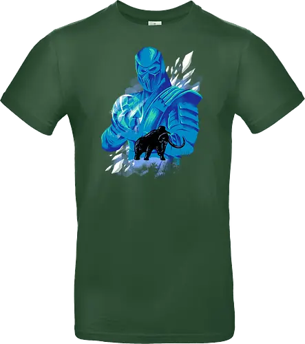 freezing age - mortalkombat, ice, freeze, subzero, scorpion, reptile, fighter, 80s, game, versus, arcade - Standard T-Shirt