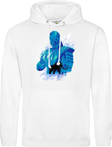 freezing age - mortalkombat, ice, freeze, subzero, scorpion, reptile, fighter, 80s, game, versus, arcade - Standard Hoodie