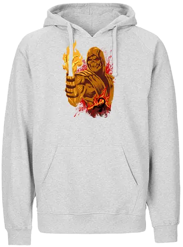 hell gifter  - mortalkombat, ice, freeze, subzero, scorpion, reptile, fighter, 80s, game, versus, arcade - Fairtrade Hoodie