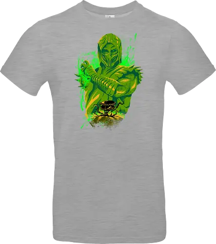 poison master  - mortalkombat, ice, freeze, subzero, scorpion, reptile, fighter, 80s, game, versus, arcade - Standard T-Shirt