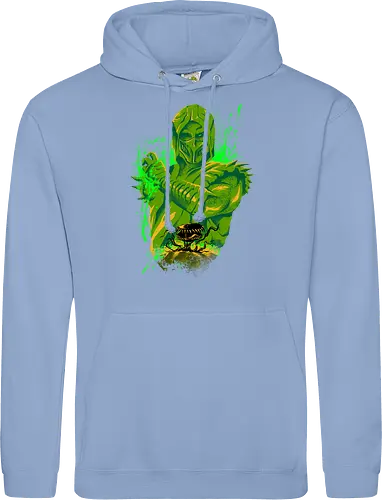 poison master  - mortalkombat, ice, freeze, subzero, scorpion, reptile, fighter, 80s, game, versus, arcade - Standard Hoodie