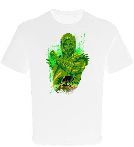 poison master  - mortalkombat, ice, freeze, subzero, scorpion, reptile, fighter, 80s, game, versus, arcade - Oversize T-Shirt