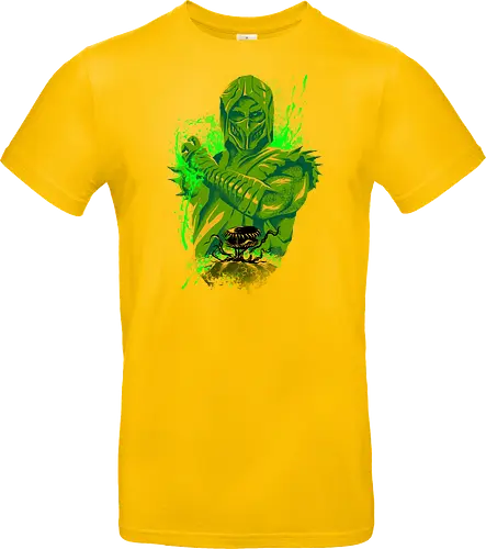 poison master  - mortalkombat, ice, freeze, subzero, scorpion, reptile, fighter, 80s, game, versus, arcade - Standard T-Shirt