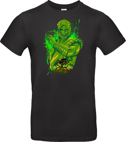 poison master  - mortalkombat, ice, freeze, subzero, scorpion, reptile, fighter, 80s, game, versus, arcade - Standard T-Shirt