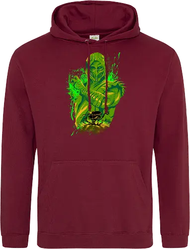 poison master  - mortalkombat, ice, freeze, subzero, scorpion, reptile, fighter, 80s, game, versus, arcade - Standard Hoodie