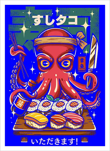 Octopus Sushi Master