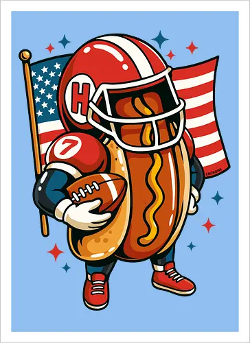 Amerika Hot Dog Rugby