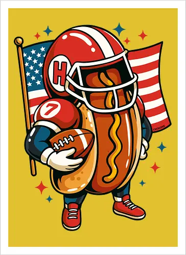Amerika Hot Dog Rugby