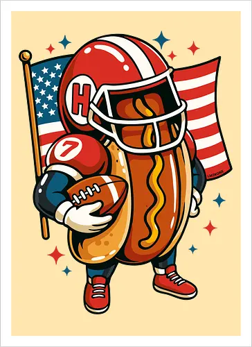 Amerika Hot Dog Rugby