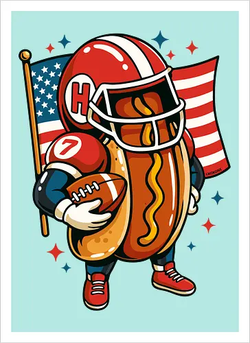 Amerika Hot Dog Rugby