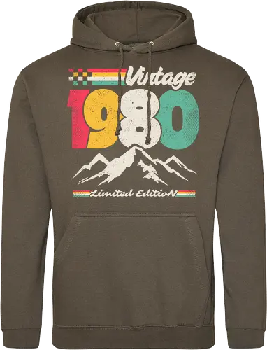 Retro Vintage 1980 - Limitierte Auflage