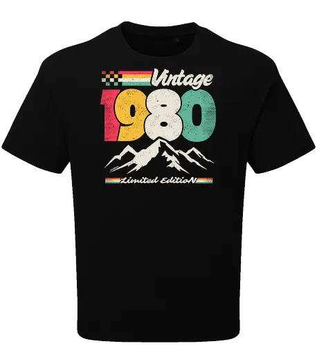 Retro Vintage 1980 - Limitierte Auflage