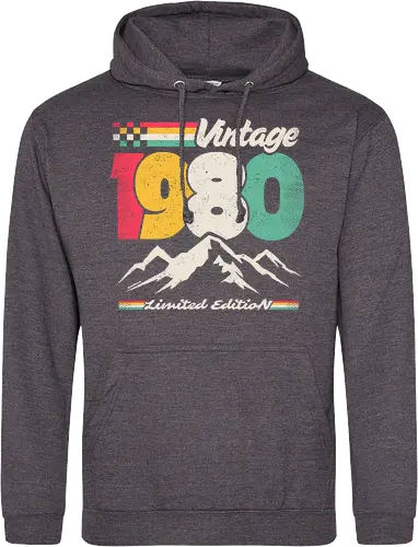 Retro Vintage 1980 - Limitierte Auflage
