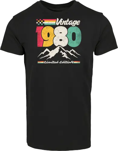 Retro Vintage 1980 - Limitierte Auflage
