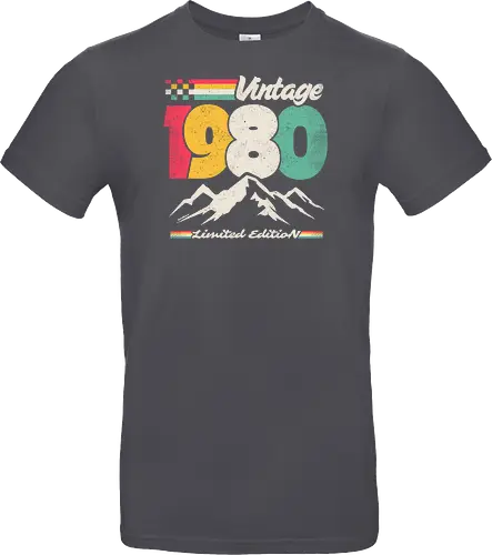 Retro Vintage 1980 - Limitierte Auflage