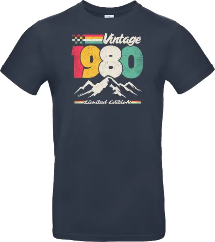 Retro Vintage 1980 - Limitierte Auflage