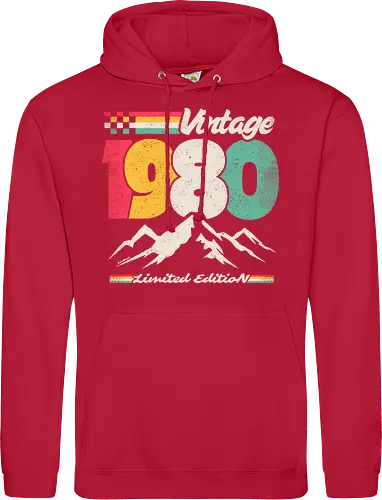 Retro Vintage 1980 - Limitierte Auflage