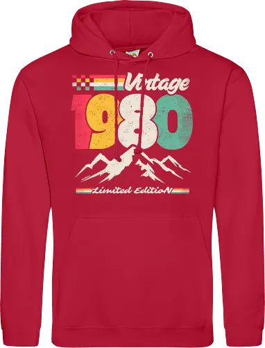 Retro Vintage 1980 - Limitierte Auflage