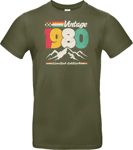 Retro Vintage 1980 - Limitierte Auflage