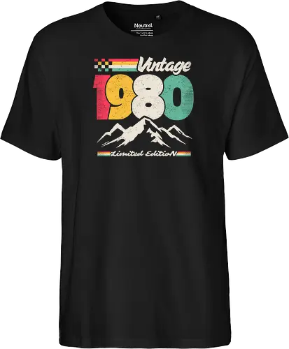 Retro Vintage 1980 - Limitierte Auflage