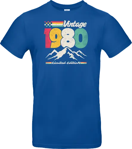 Retro Vintage 1980 - Limitierte Auflage