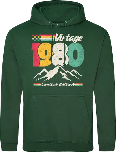 Retro Vintage 1980 - Limitierte Auflage