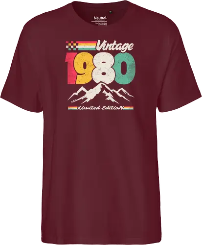 Retro Vintage 1980 - Limitierte Auflage