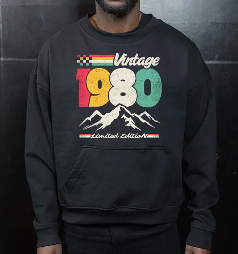 Retro Vintage 1980 - Limitierte Auflage