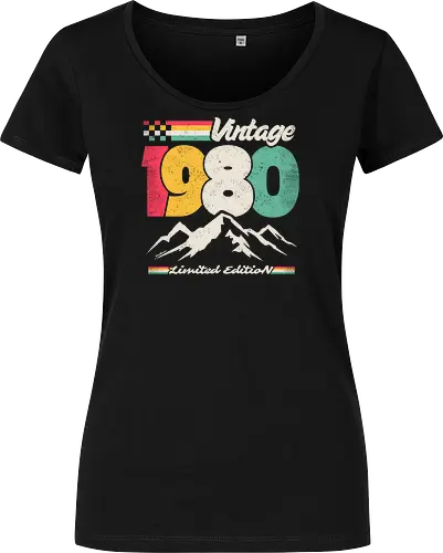 Retro Vintage 1980 - Limitierte Auflage