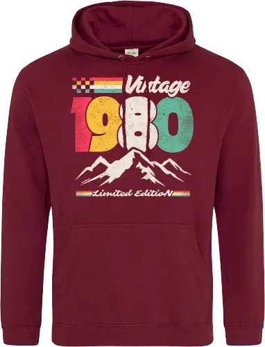 Retro Vintage 1980 - Limitierte Auflage