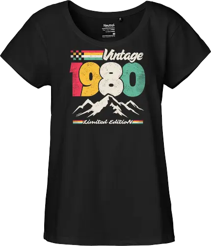 Retro Vintage 1980 - Limitierte Auflage