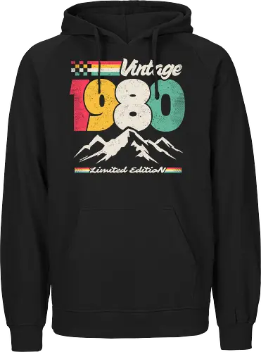 Retro Vintage 1980 - Limitierte Auflage