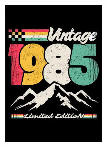 Retro Vintage 1985 - Limitierte Auflage