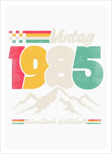 Retro Vintage 1985 - Limitierte Auflage