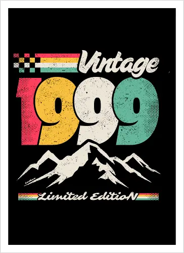 Retro Vintage 1999 - Limitierte Auflage