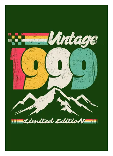 Retro Vintage 1999 - Limitierte Auflage