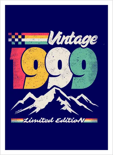 Retro Vintage 1999 - Limitierte Auflage