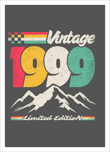 Retro Vintage 1999 - Limitierte Auflage