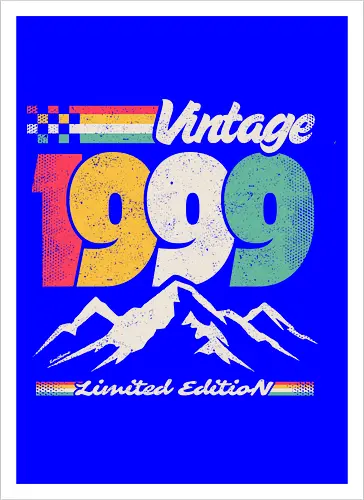 Retro Vintage 1999 - Limitierte Auflage
