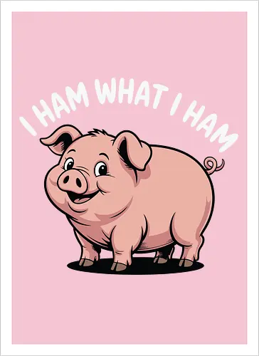 I HAM WHAT I HAM