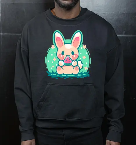 Summer Watermelon Bunny