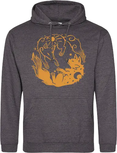 Sun and Moon Golden Wolves