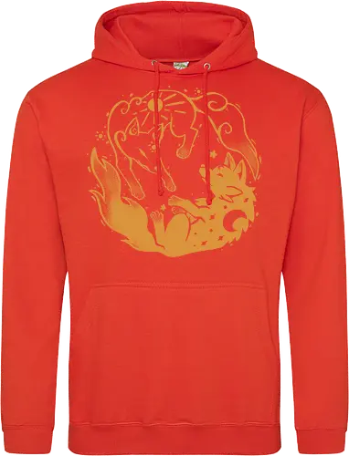 Sun and Moon Golden Wolves