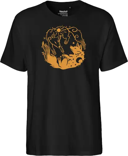 Sun and Moon Golden Wolves